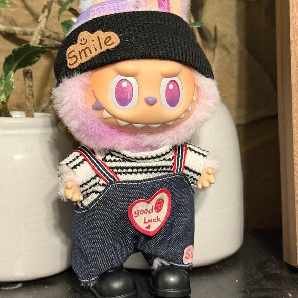 CUTE 4 PIECE OUTFIT FOR LABUBU,  (DOLL NOT INCLUDED) - Picture 1 of 2